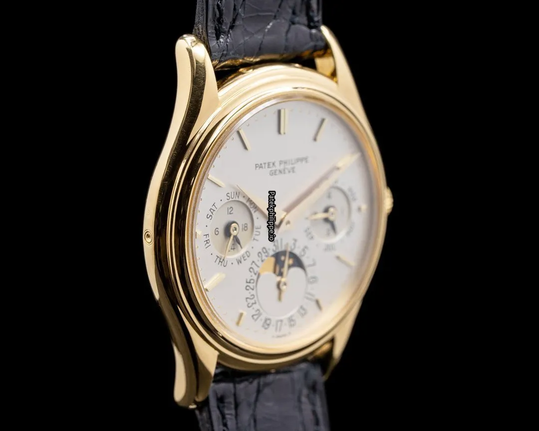 Alternative view of Patek Philippe Perpetual Calendar 3940 First Series 36MM Yellow Gold Case Automatic