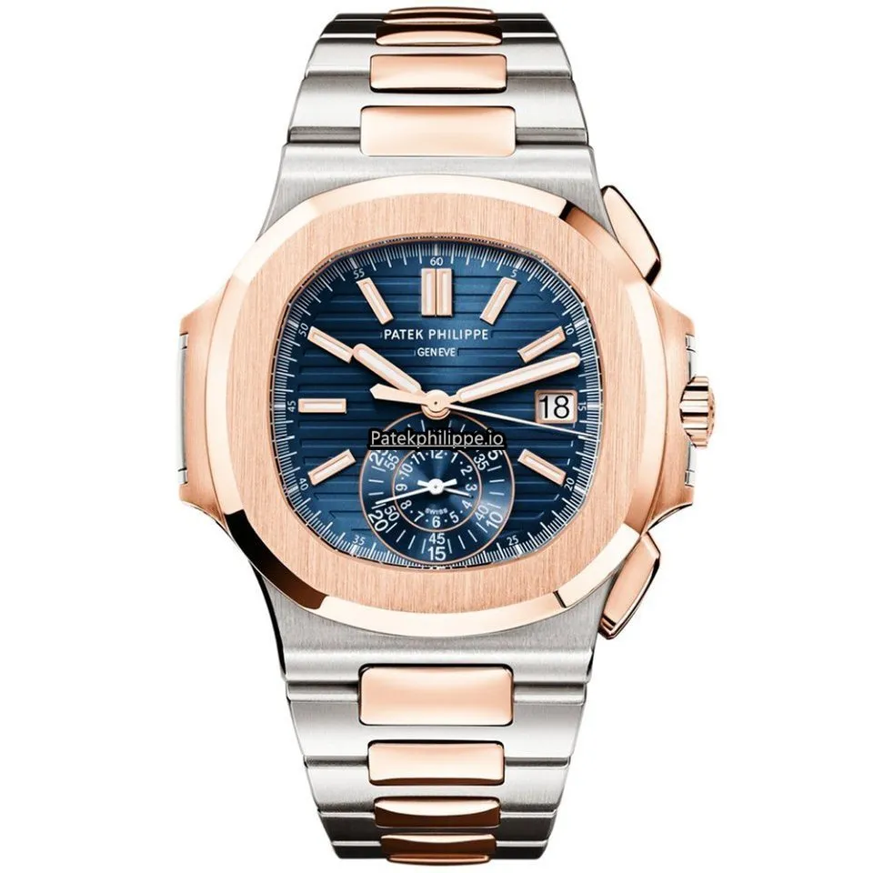 Patek Philippe Nautilus 5980/1ar-001 40.5x38.5MM Gold/steel Case Automatic