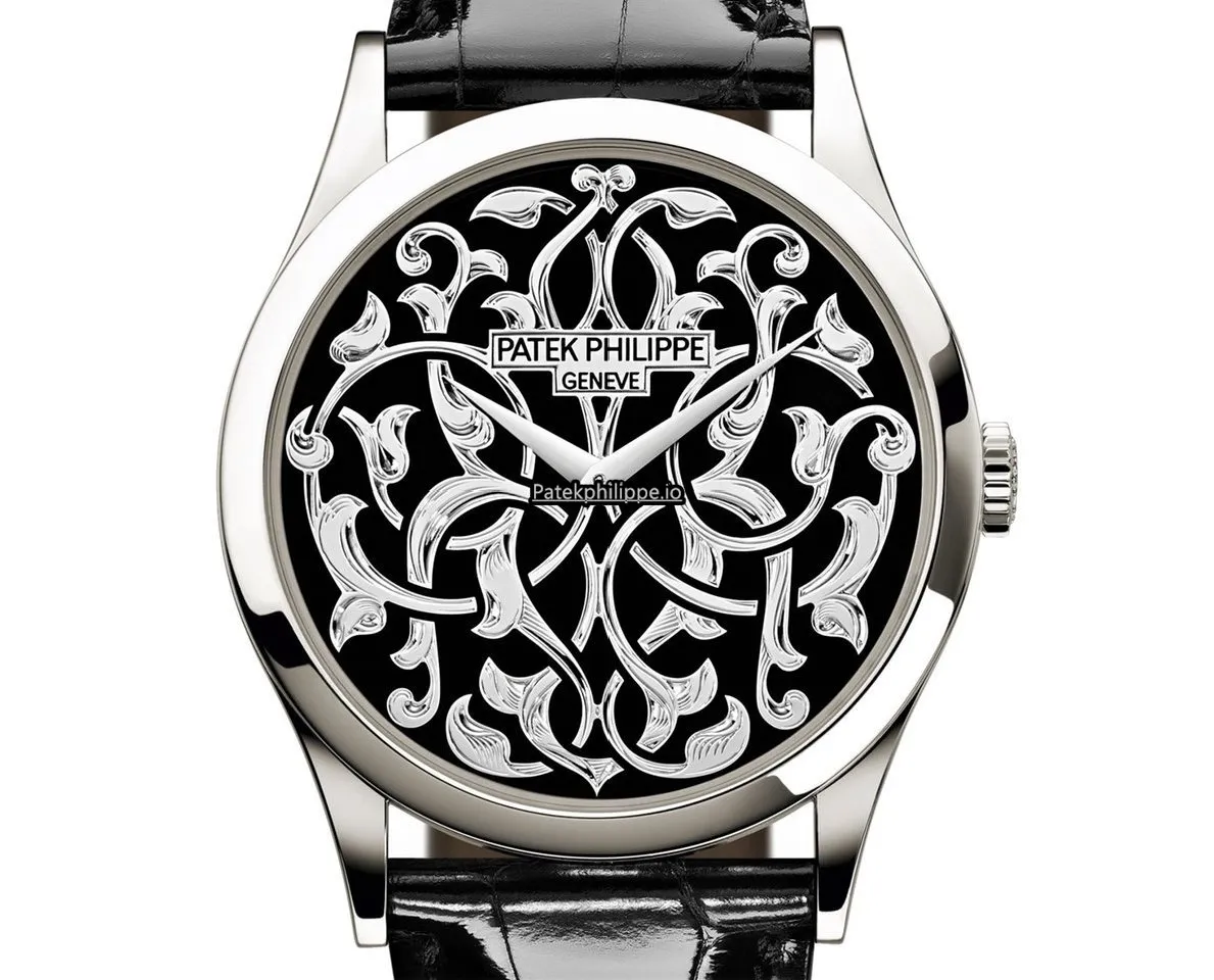Alternative view of Patek Philippe Calatrava 5088/100p-001 38MM Platinum Case Automatic