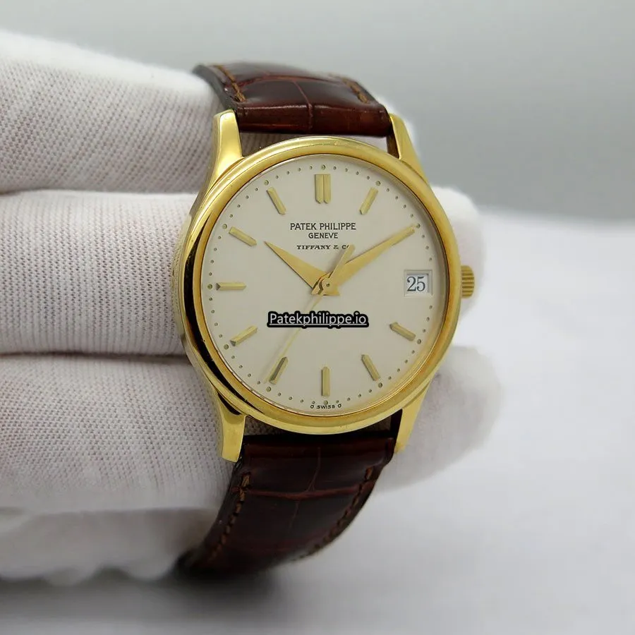 Patek Philippe Calatrava 3998j 34MM Yellow Gold Case Automatic