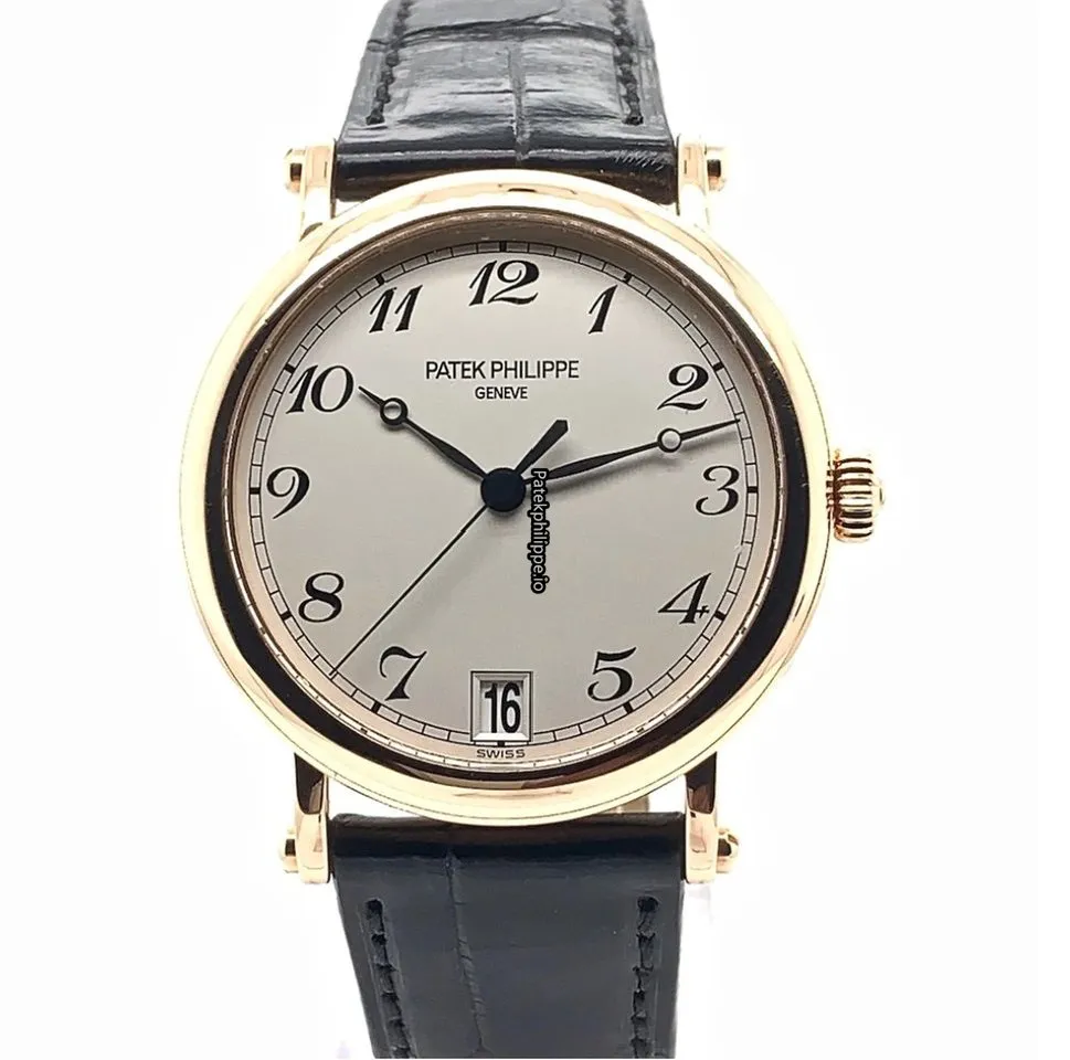 Patek Philippe Calatrava 5053r 35MM Rose Gold Case Automatic