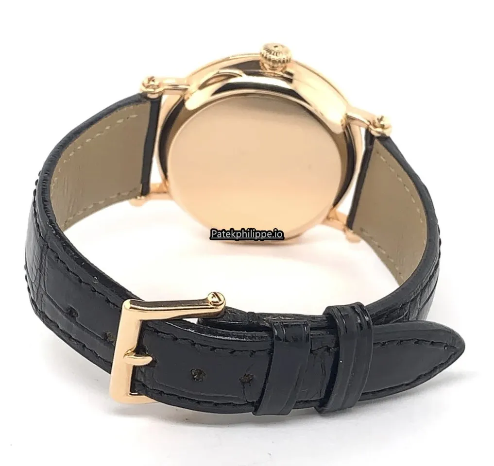 Alternative view of Patek Philippe Calatrava 5053r 35MM Rose Gold Case Automatic