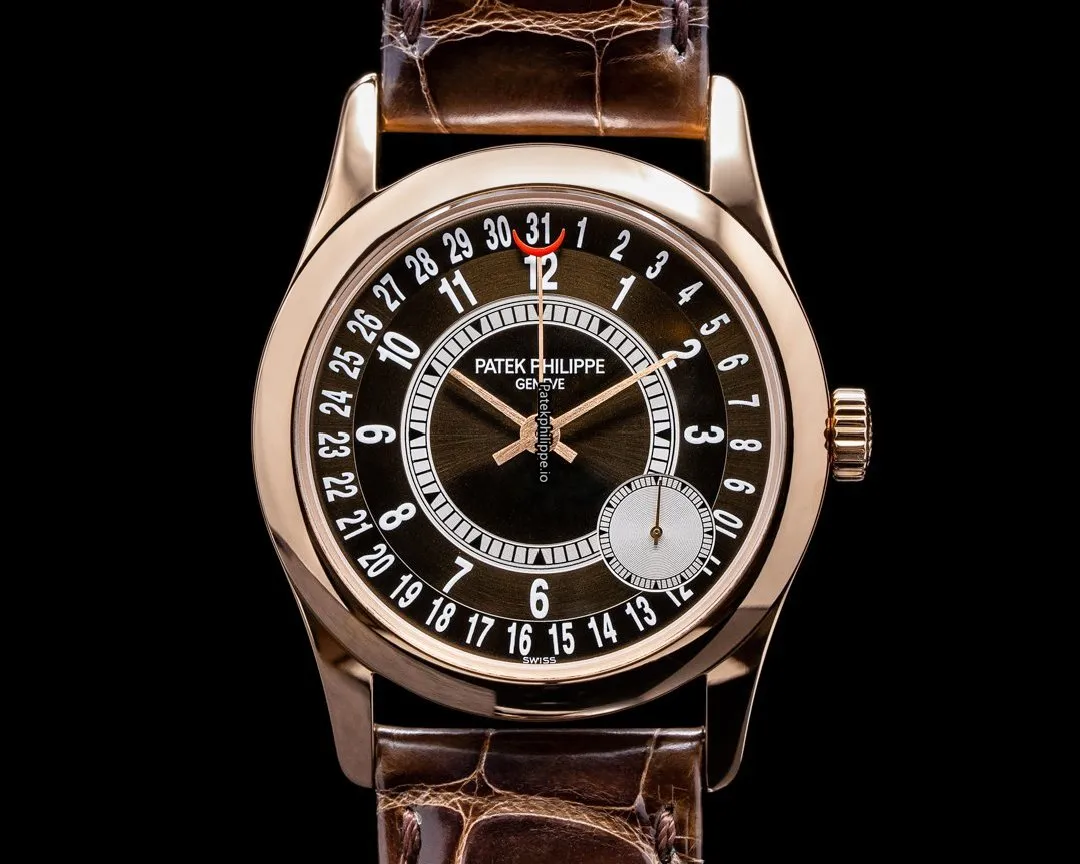 Patek Philippe Calatrava 6000r-001 37MM Rose Gold Case Automatic