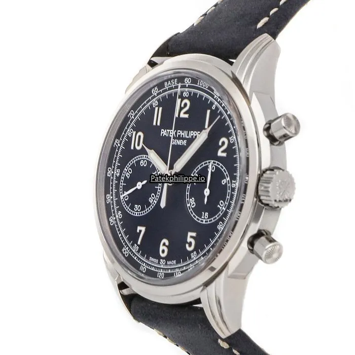 Alternative view of Patek Philippe Chronograph 5172g-001 41MM White Gold Case Manual Winding
