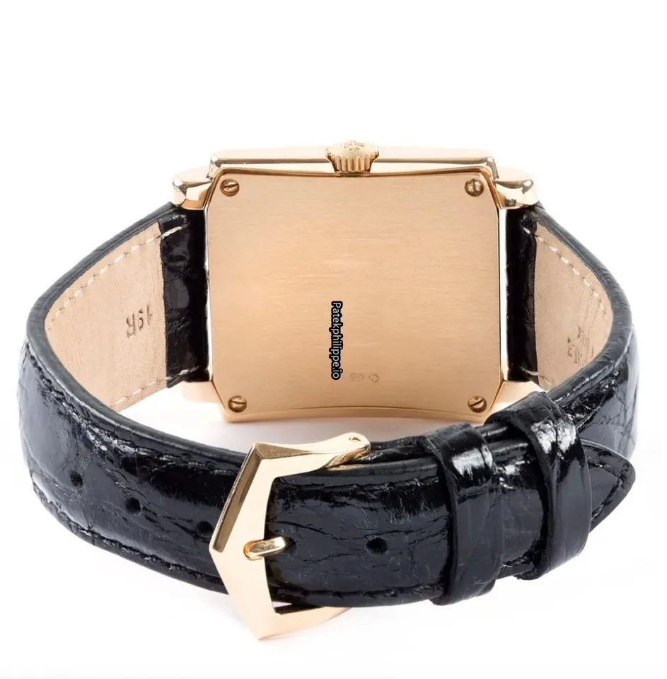 Alternative view of Patek Philippe Gondolo 5024j 30x38MM Yellow Gold Case Manual Winding