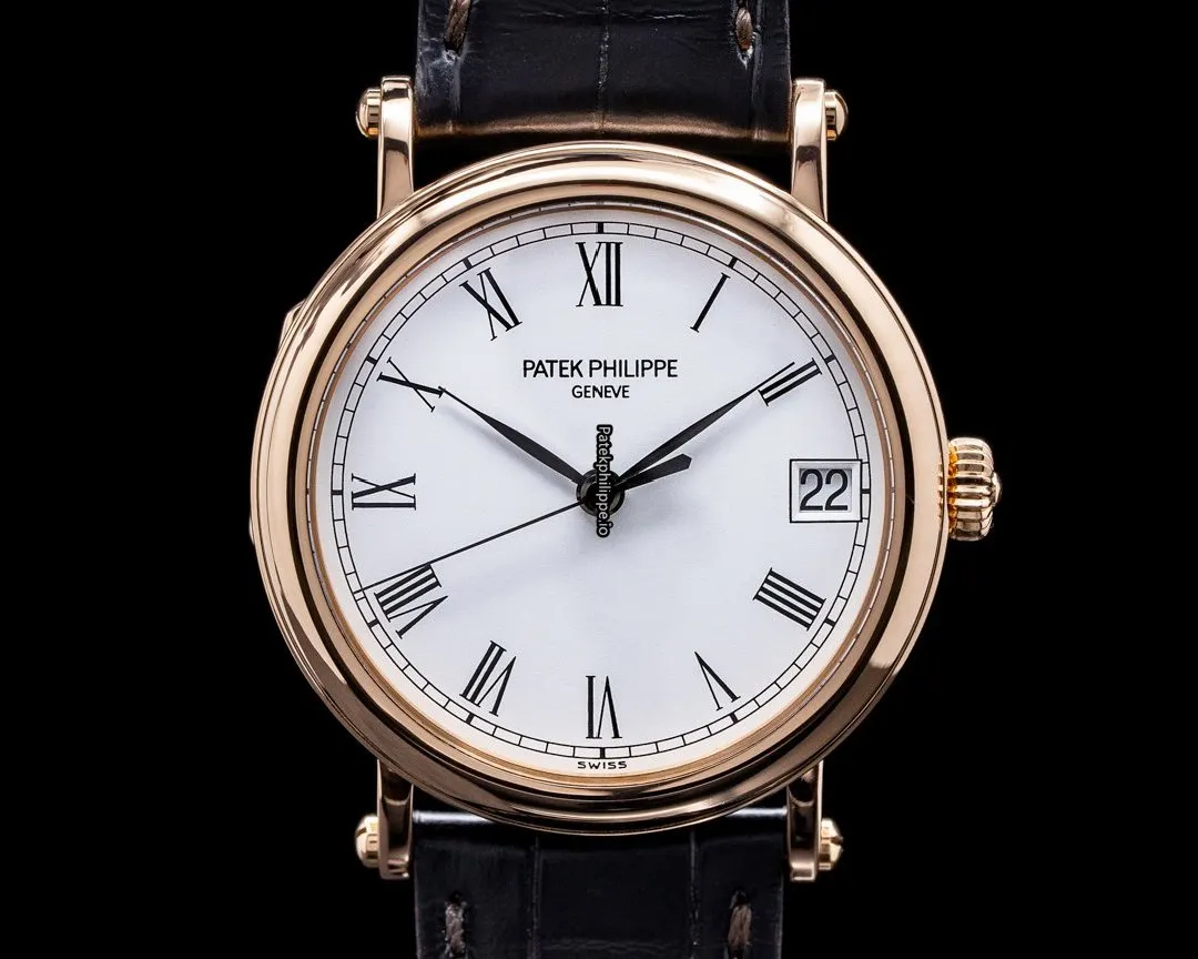 Patek Philippe Calatrava 5053r-010 35MM Rose Gold Case Automatic