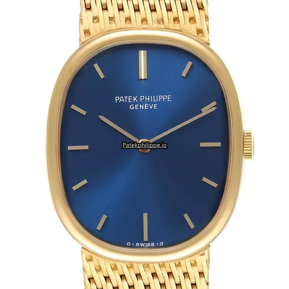 Alternative view of Patek Philippe Golden Ellipse 3548 27x32MM Yellow Gold Case Manual Winding