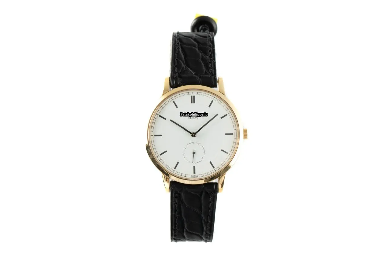 Alternative view of Patek Philippe Calatrava 3893 33MM Yellow Gold Case Manual Winding