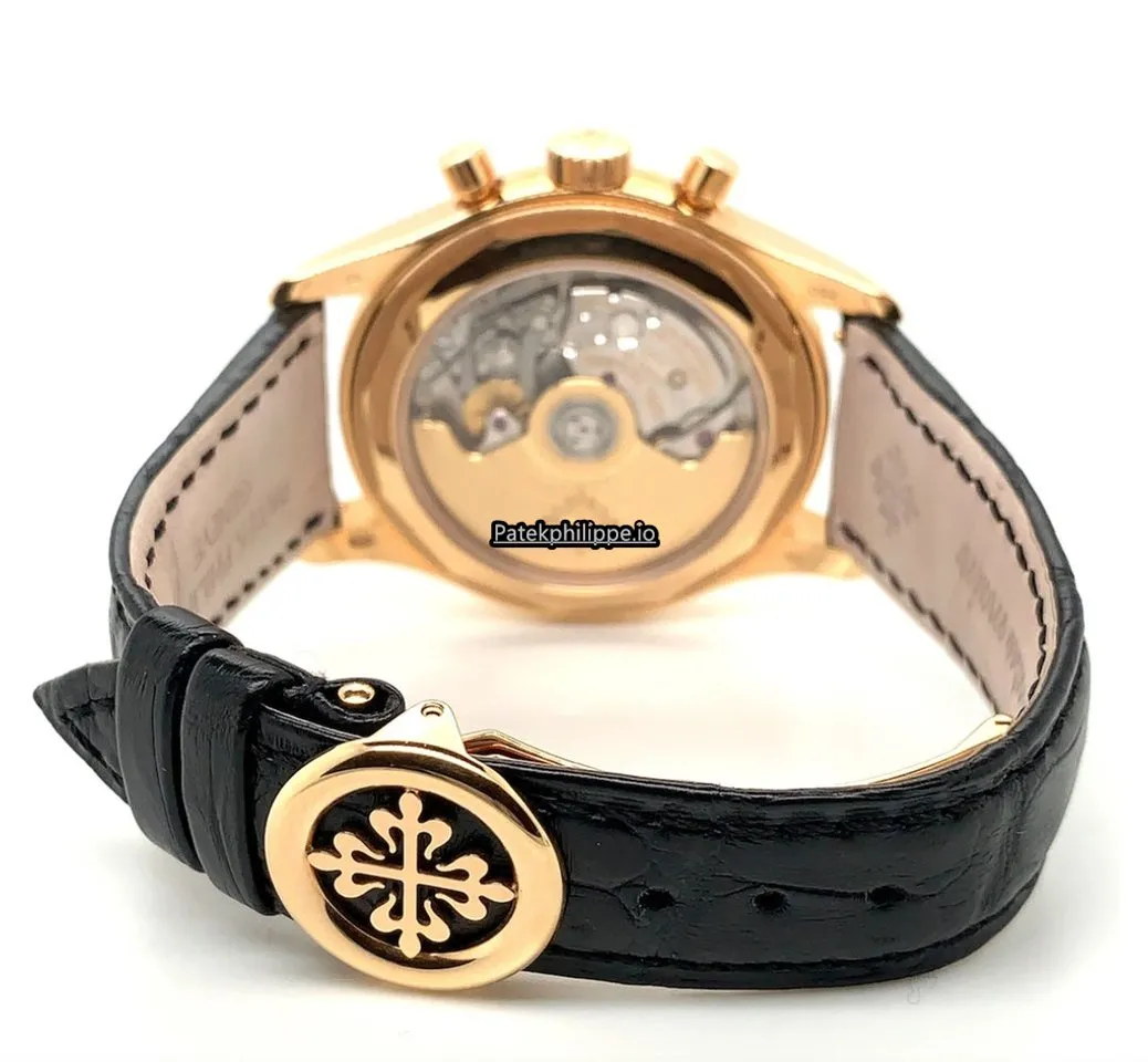 Alternative view of Patek Philippe Annual Calendar 5960r-012 40.5MM Rose Gold Case Automatic