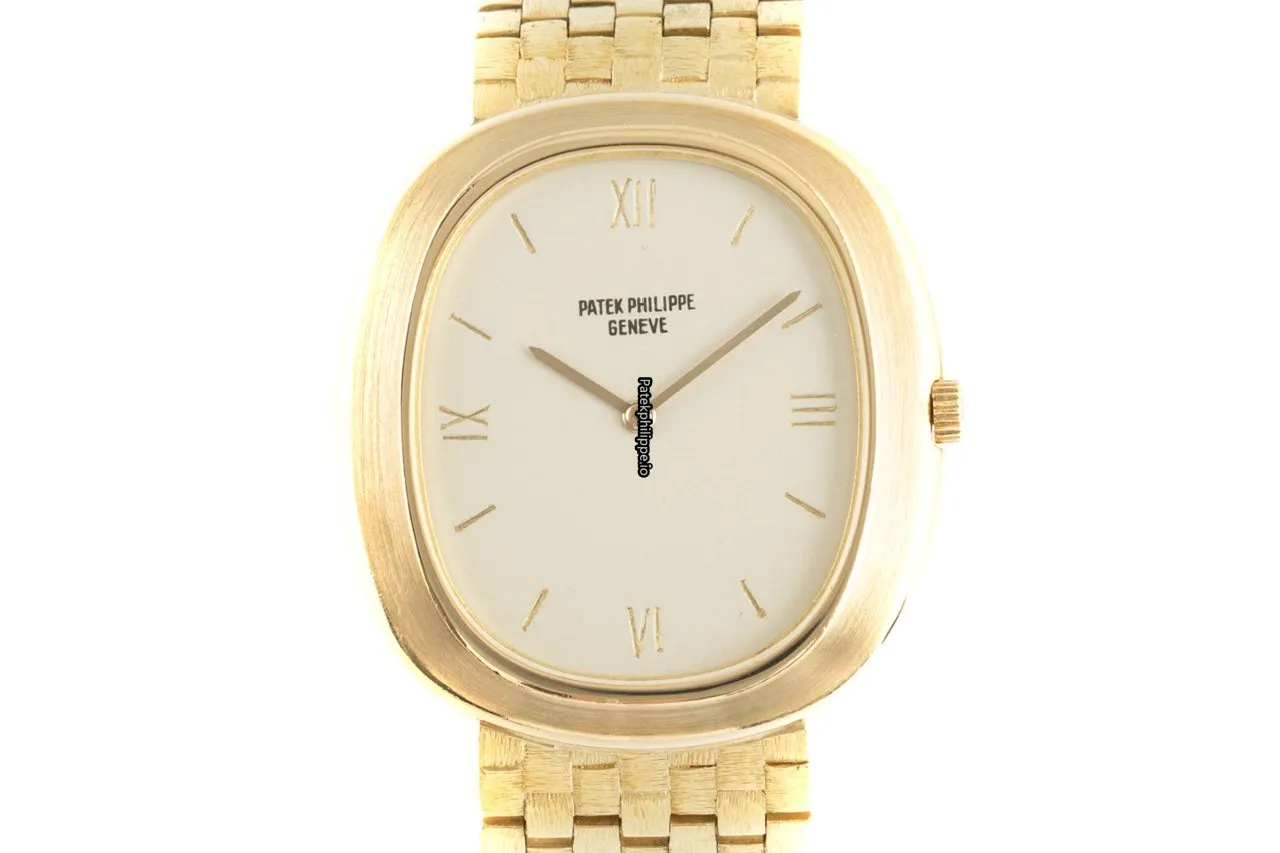 Patek Philippe Golden Ellipse 3589 35.5x33.5MM Yellow Gold Case Automatic