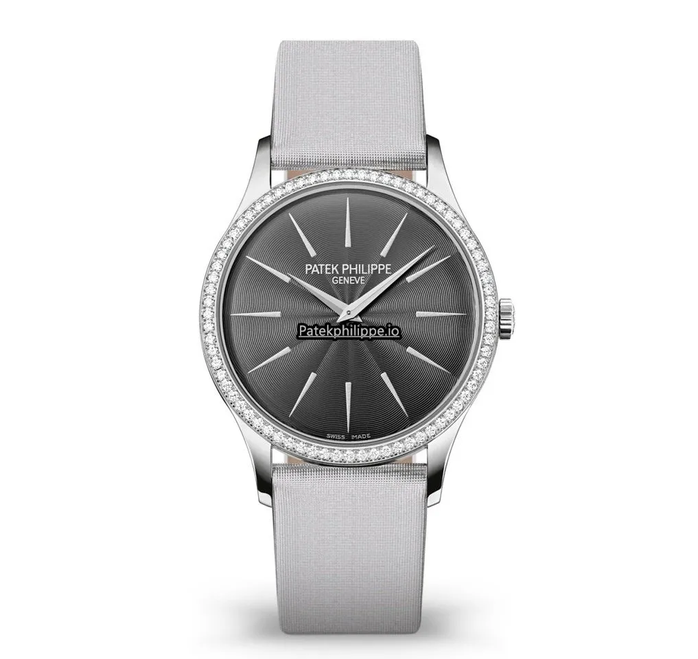 Patek Philippe Calatrava 4897g-010 33MM White Gold Case Manual Winding