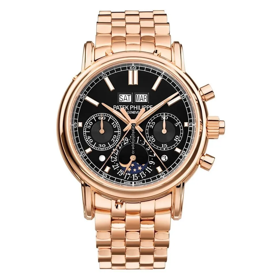 Patek Philippe Perpetual Calendar 5204/1r-001 40.2MM Rose Gold Case Manual Winding