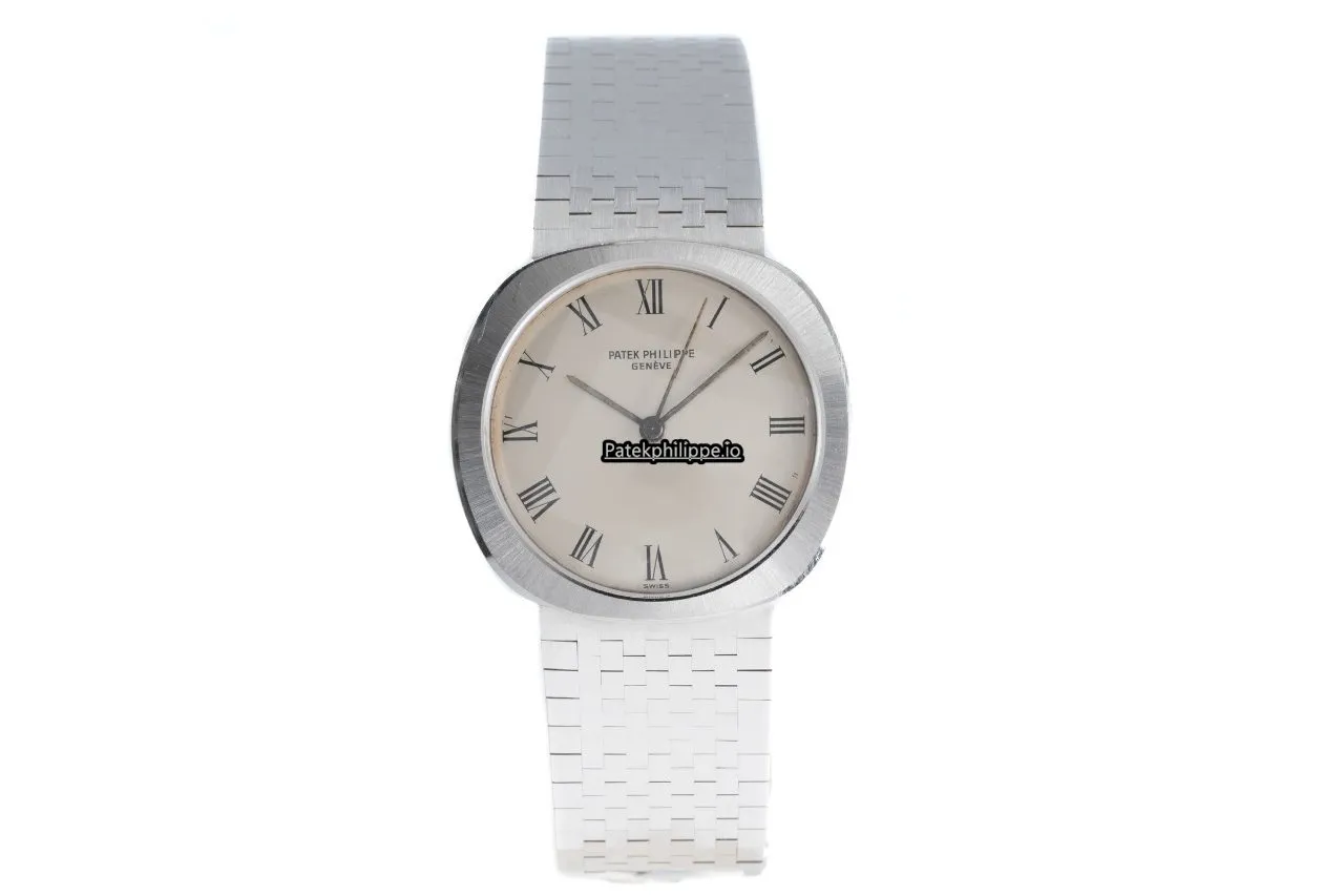Alternative view of Patek Philippe Calatrava Jan-73 36MM White Gold Case Automatic