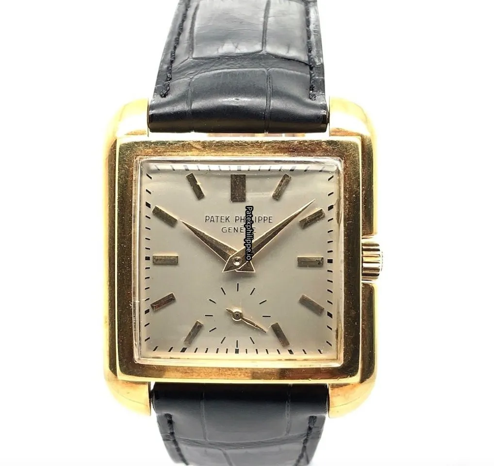 Patek Philippe Vintage Patek 2486j 31x37MM Yellow Gold Case Manual Winding