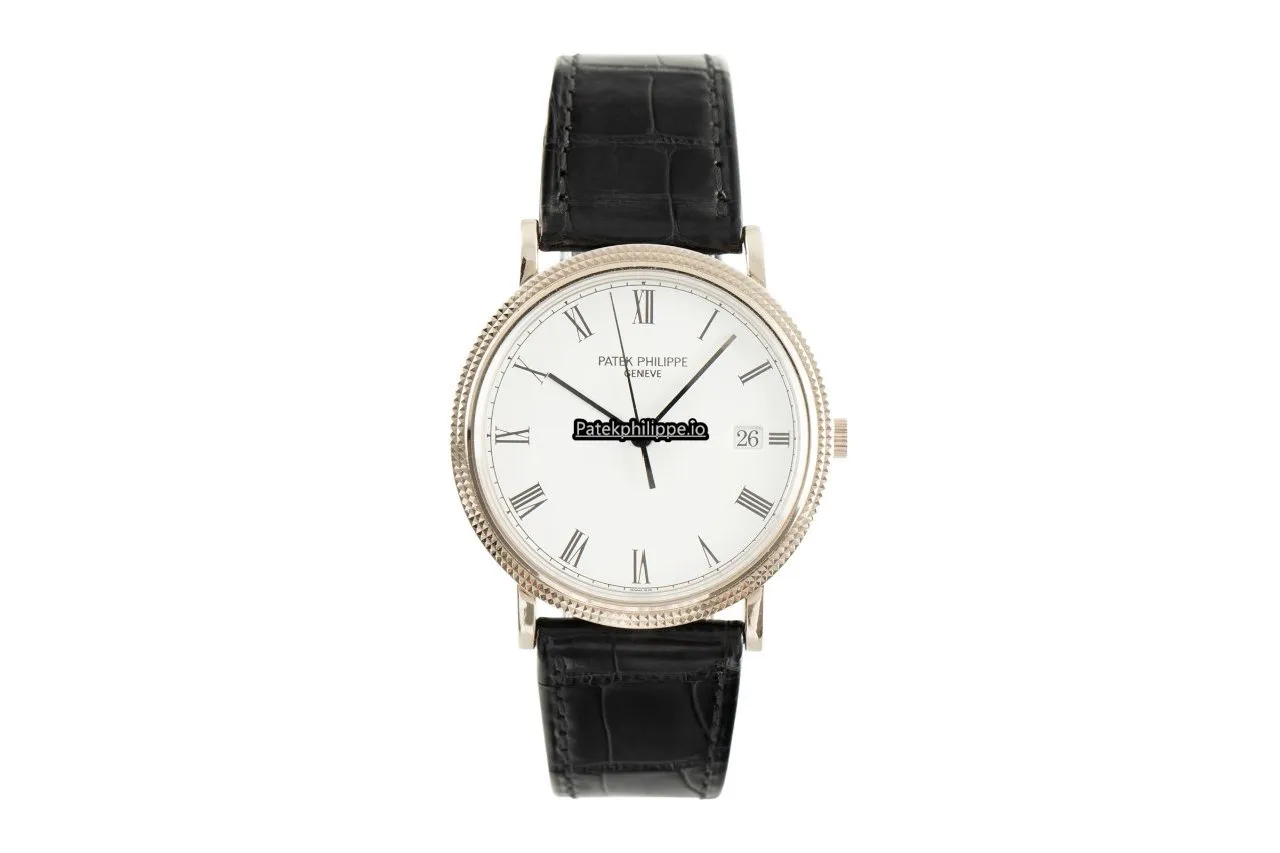 Alternative view of Patek Philippe Calatrava 3944 33MM White Gold Case Quartz