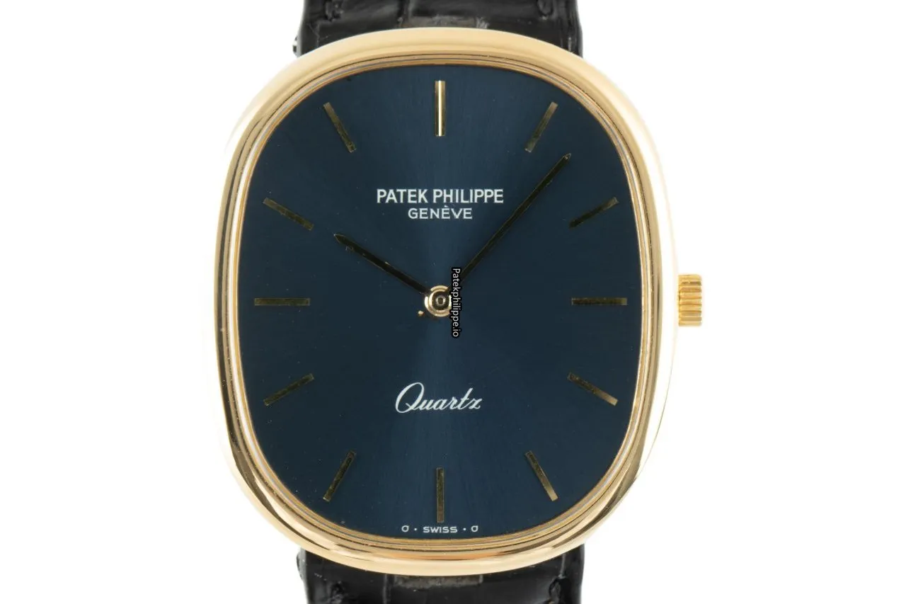 Patek Philippe Golden Ellipse 3838 35.5x30.5MM Yellow Gold Case Quartz