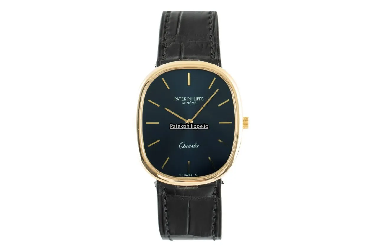 Alternative view of Patek Philippe Golden Ellipse 3838 35.5x30.5MM Yellow Gold Case Quartz