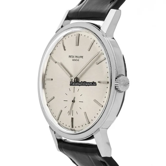 Alternative view of Patek Philippe Calatrava 3466 35MM Steel Case Automatic