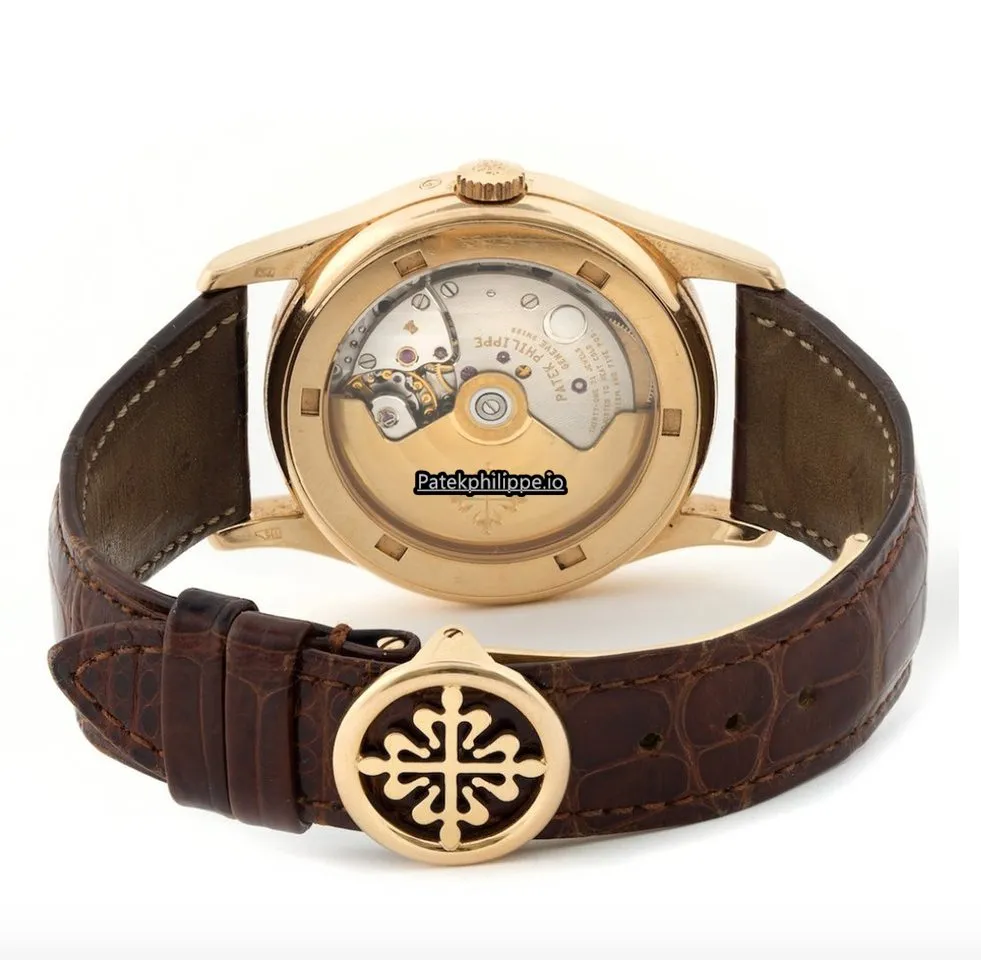 Alternative view of Patek Philippe Perpetual Calendar 5050r 36MM Rose Gold Case Automatic