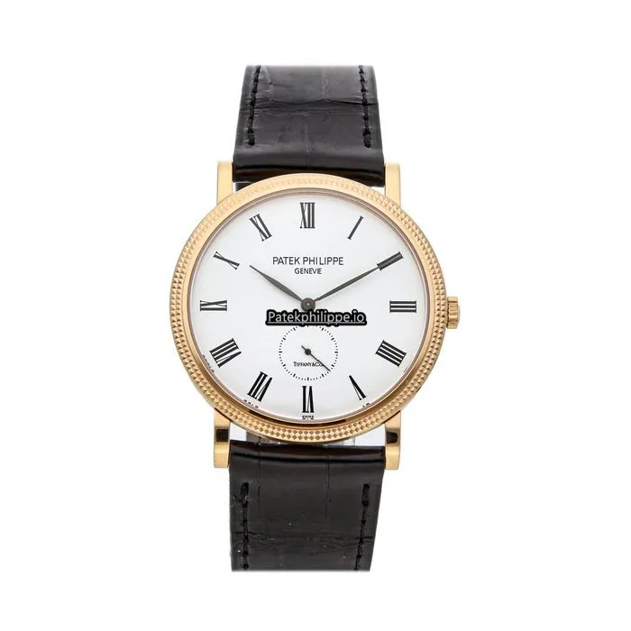 Patek Philippe Calatrava 5119r-001 36MM Rose Gold Case Manual Winding