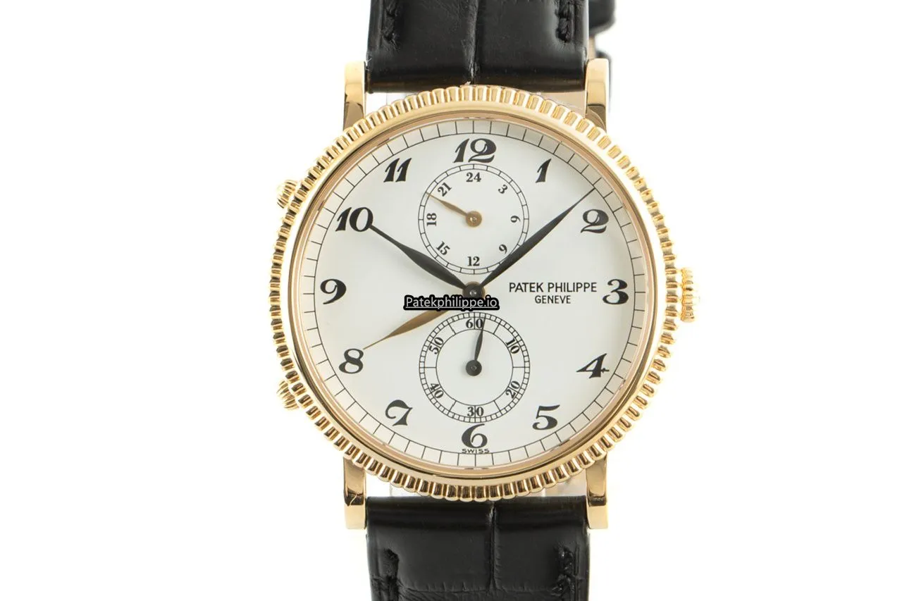 Patek Philippe Travel Time 5034 34MM Yellow Gold Case Manual Winding