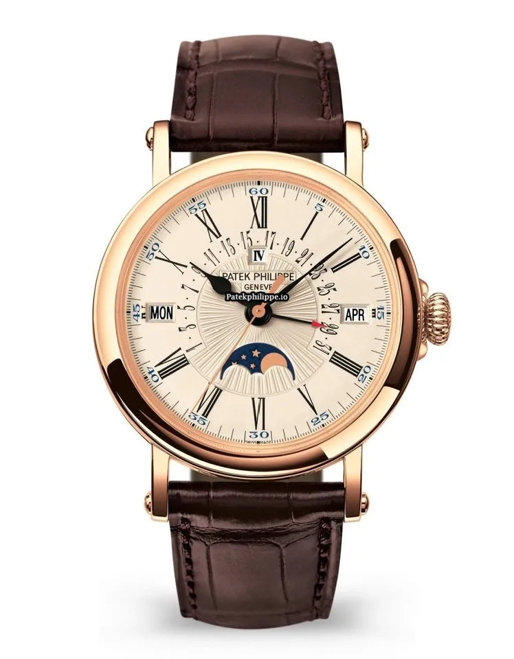 Patek Philippe Perpetual Calendar 5159r-001 38MM Rose Gold Case Automatic