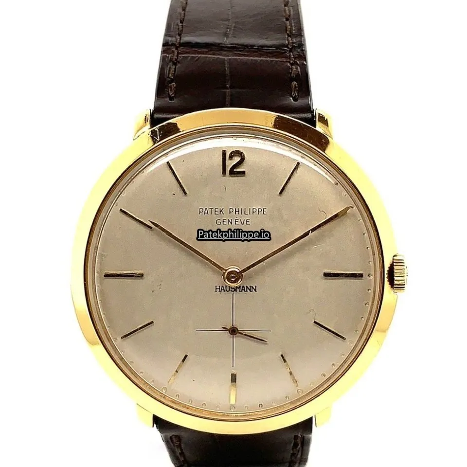 Patek Philippe Calatrava Patek 2572j 36MM Yellow Gold Case Manual Winding