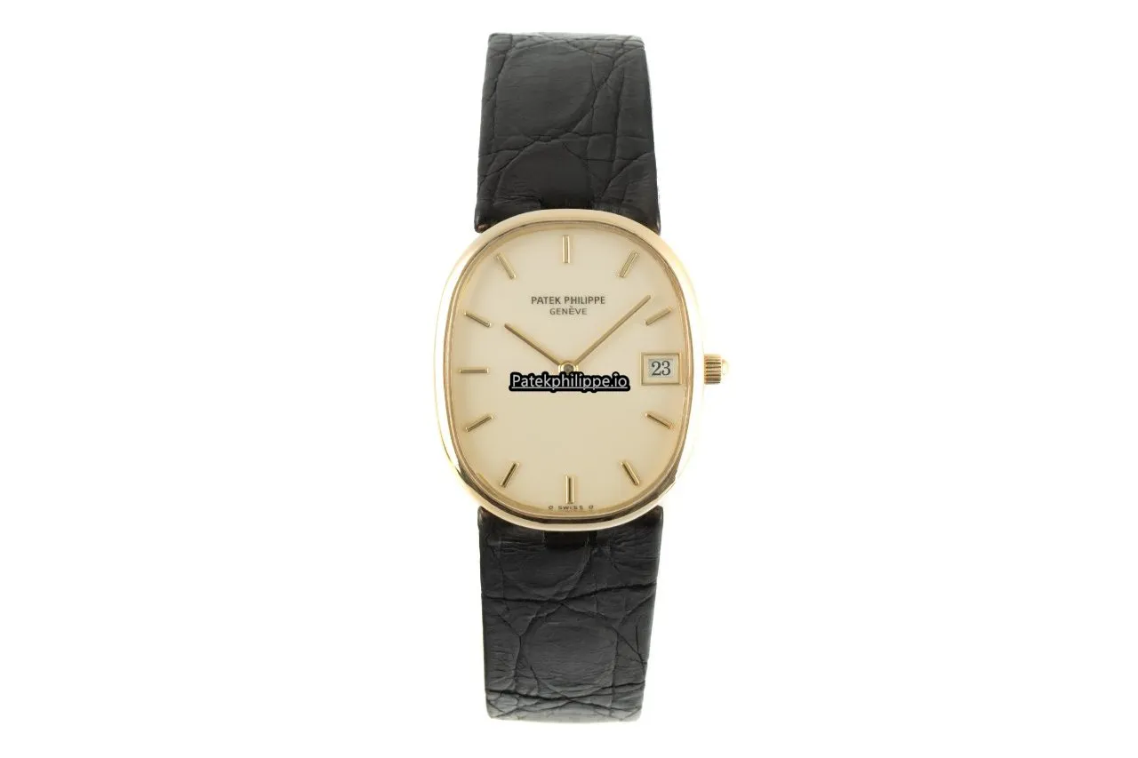 Alternative view of Patek Philippe Golden Ellipse 3788 31x26.5MM Yellow Gold Case Quartz