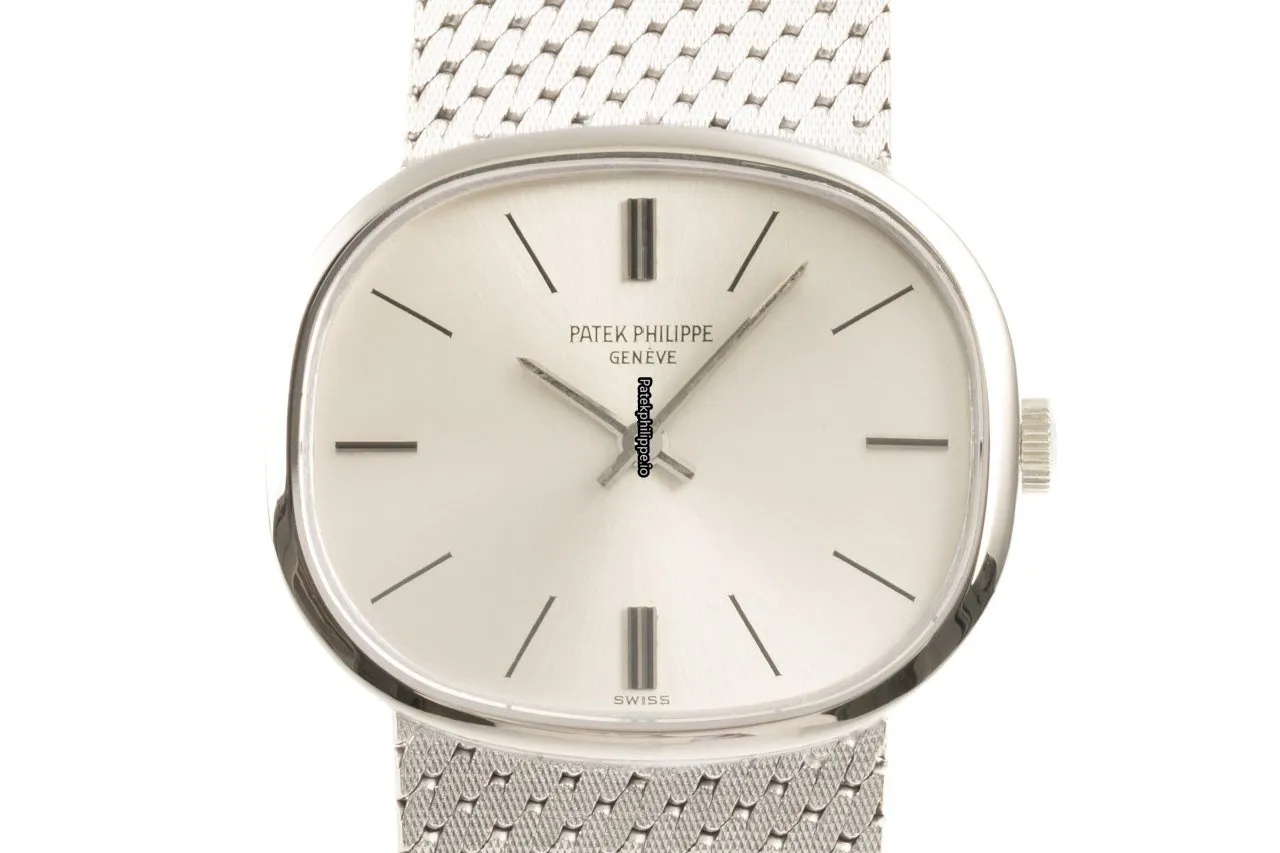 Patek Philippe Golden Ellipse Jan-45 27.5x32MM White Gold Case Manual Winding