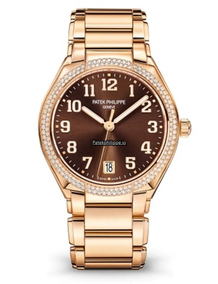 Patek Philippe Twenty-4 7300/1200r-001 36MM Rose Gold Case Automatic