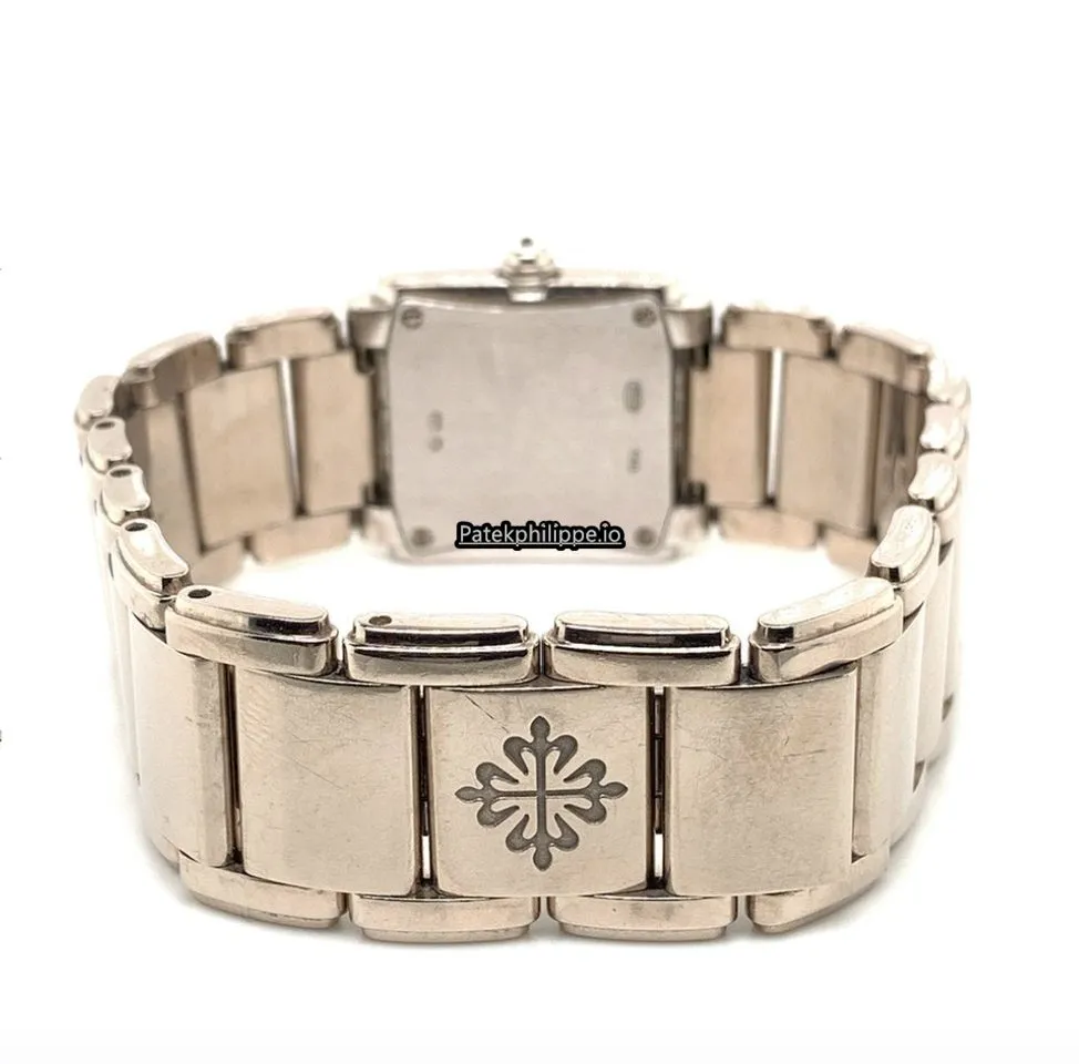 Alternative view of Patek Philippe Twenty-4 4908/200g-001 26.3x22MM White Gold Case Quartz