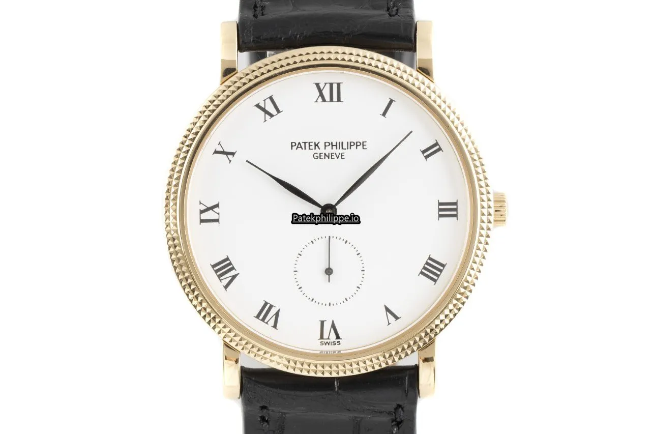 Patek Philippe Calatrava 3919 33MM Yellow Gold Case Manual Winding