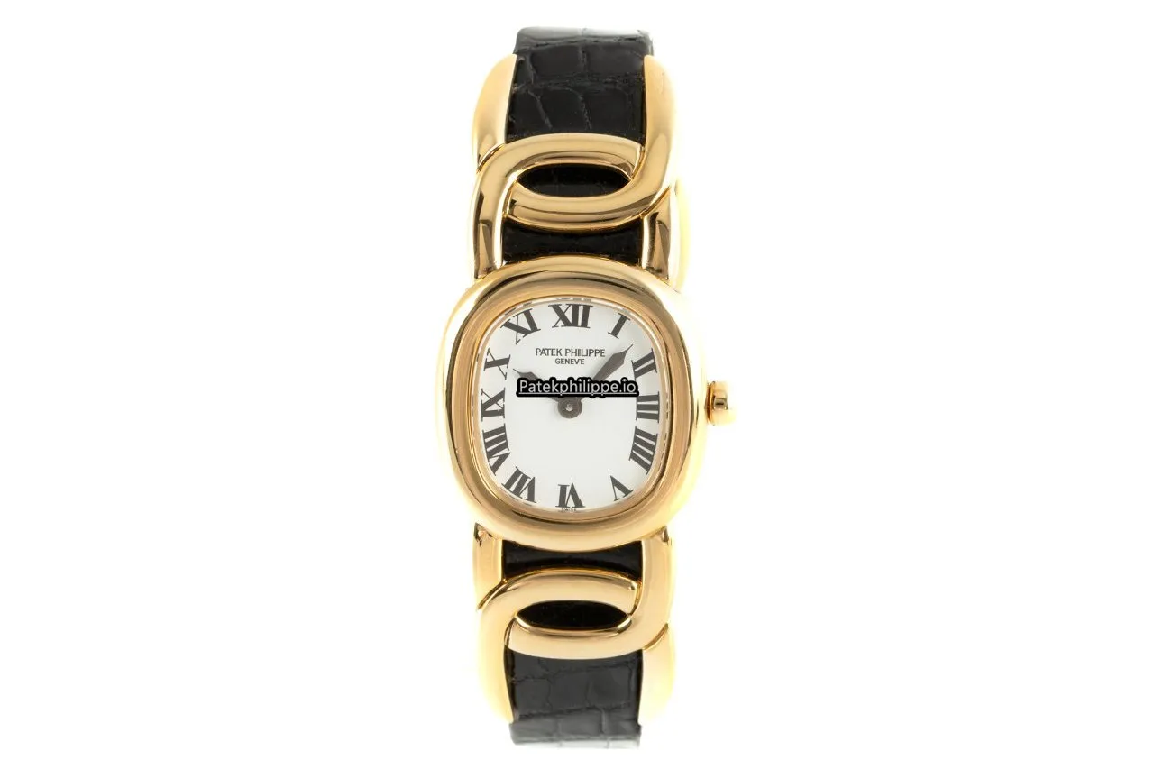 Alternative view of Patek Philippe Golden Ellipse 4830 25.5x23.5MM Yellow Gold Case Quartz