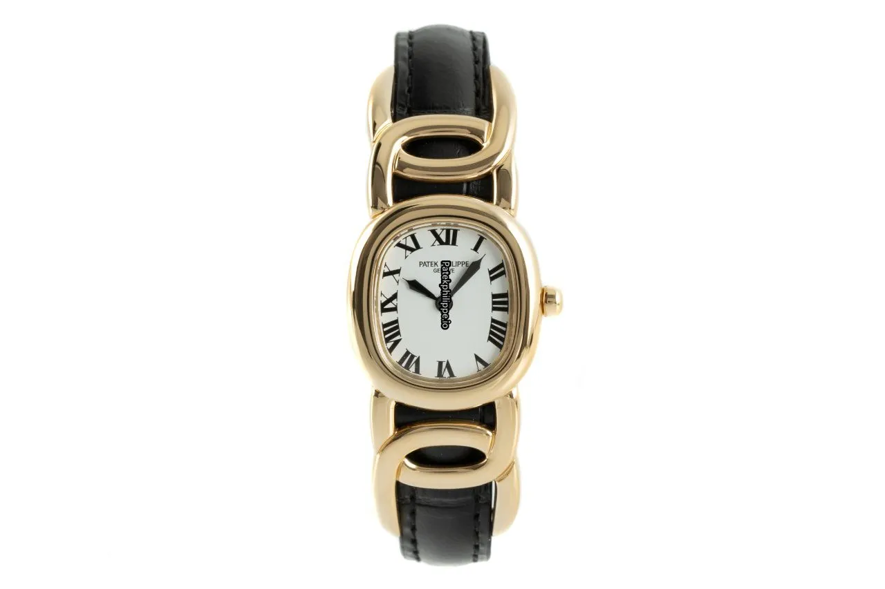 Alternative view of Patek Philippe Golden Ellipse 4830 25.5x23MM Yellow Gold Case Quartz