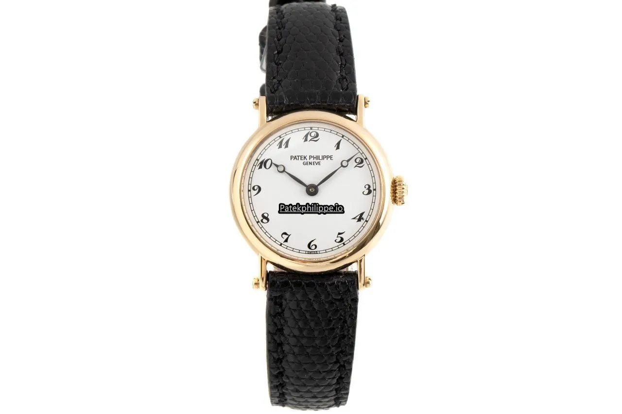 Alternative view of Patek Philippe Calatrava 4860 26MM Yellow Gold Case Manual Winding