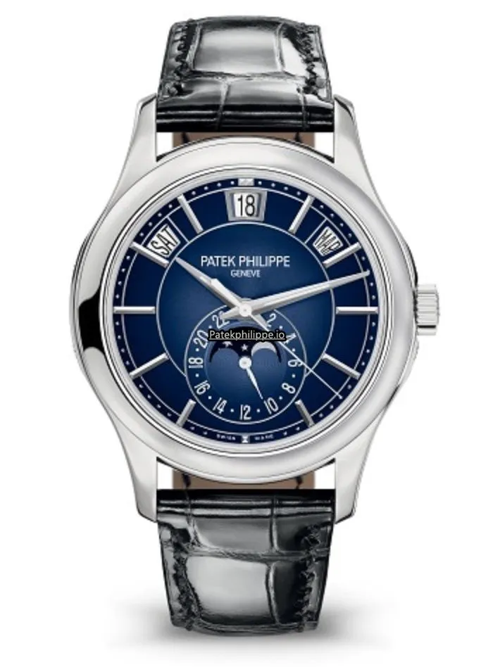 Patek Philippe Annual Calendar 5205g-013 40MM White Gold Case Automatic