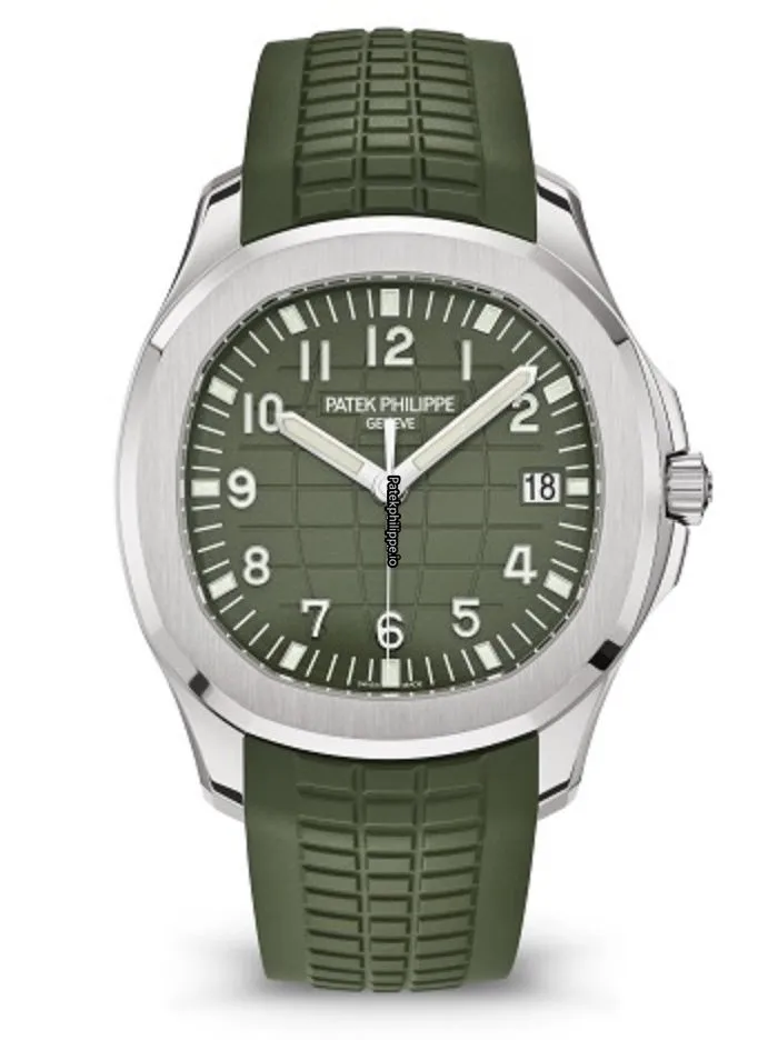 Patek Philippe Aquanaut 5168g-010 42.2MM White Gold Case Automatic