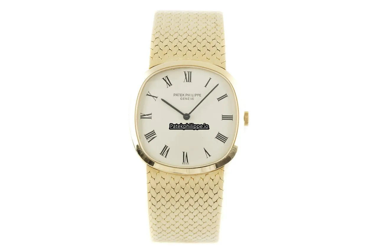 Alternative view of Patek Philippe Golden Ellipse Jan-44 33MM Yellow Gold Case Manual Winding
