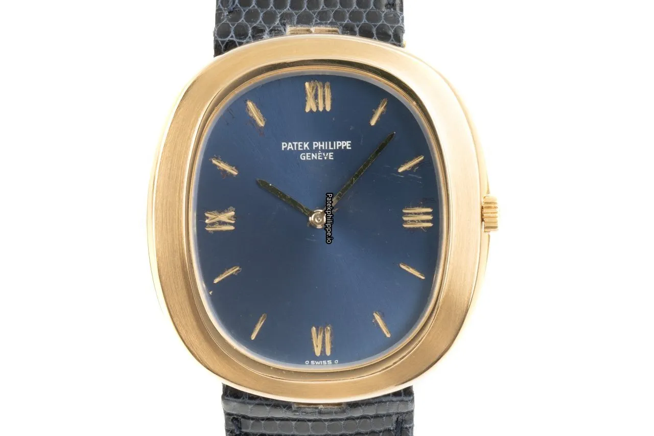 Patek Philippe Golden Ellipse 3589 35.5x34MM Yellow Gold Case Automatic