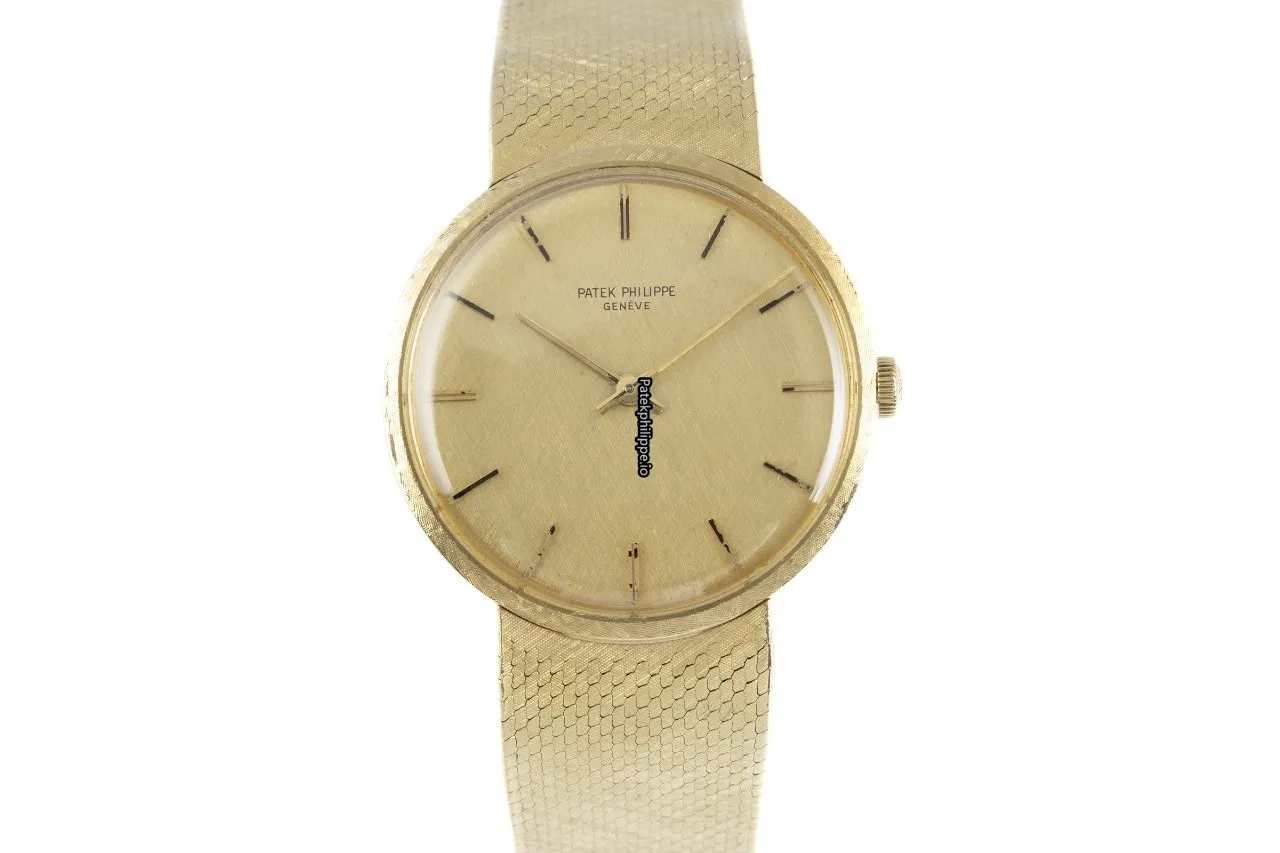 Alternative view of Patek Philippe Calatrava May-68 33MM Yellow Gold Case Manual Winding