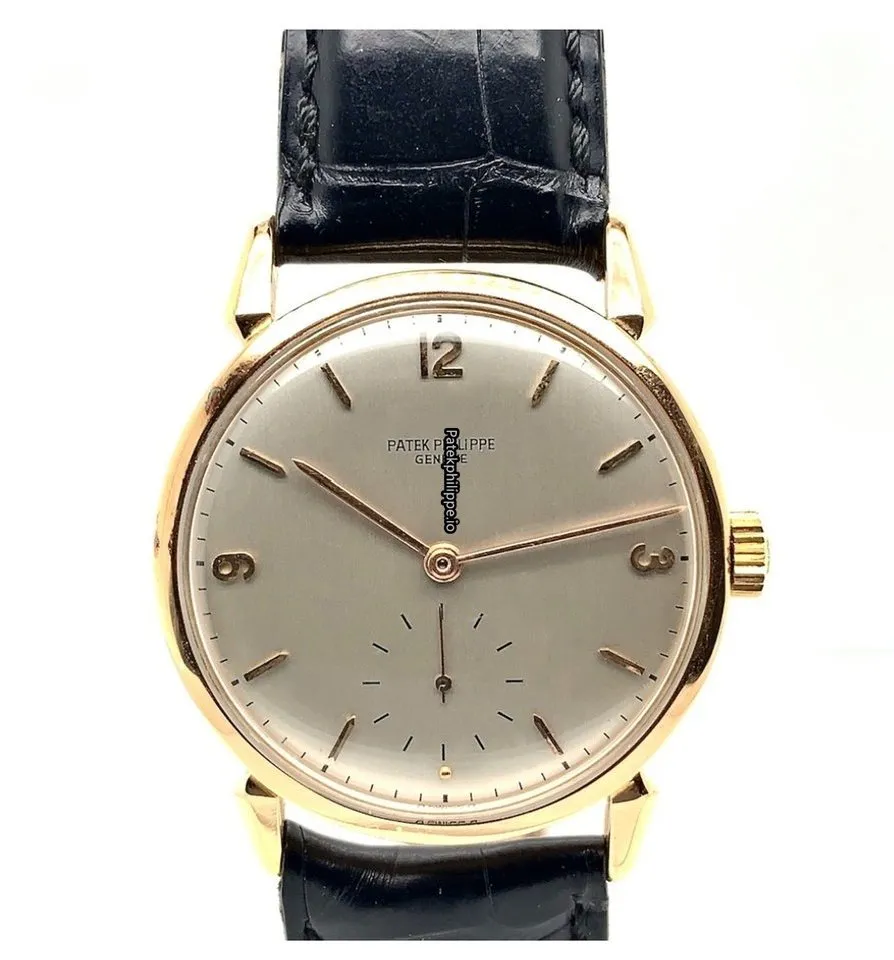 Patek Philippe Calatrava 1578 35MM Rose Gold Case Manual Winding