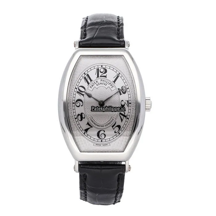 Patek Philippe Gondolo 5098p-001 32x42MM Platinum Case Manual Winding