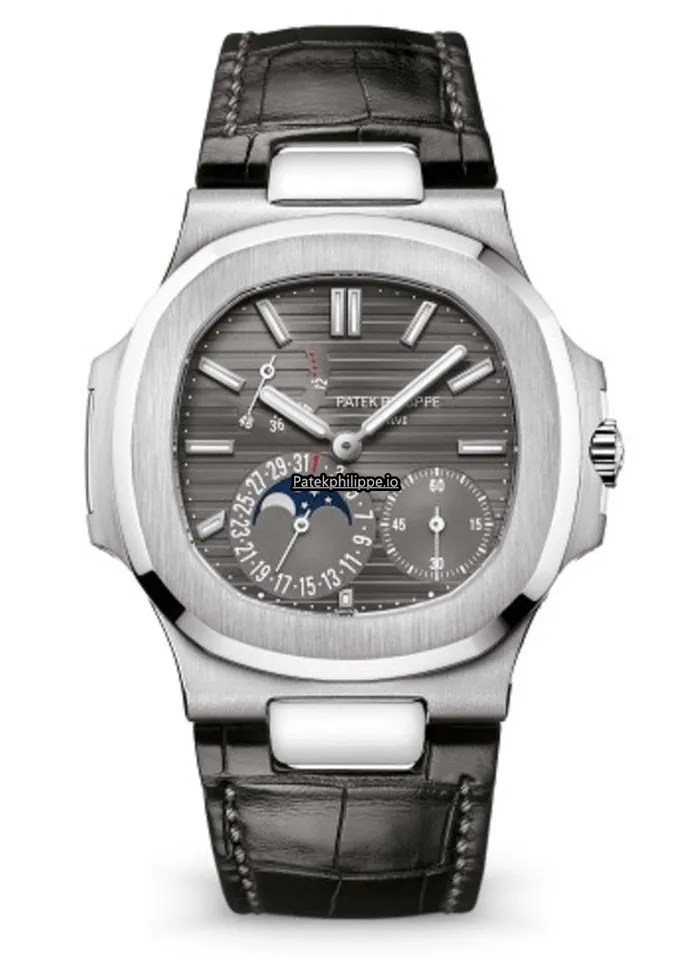 Patek Philippe Nautilus 5712g-001 40x38MM White Gold Case Automatic