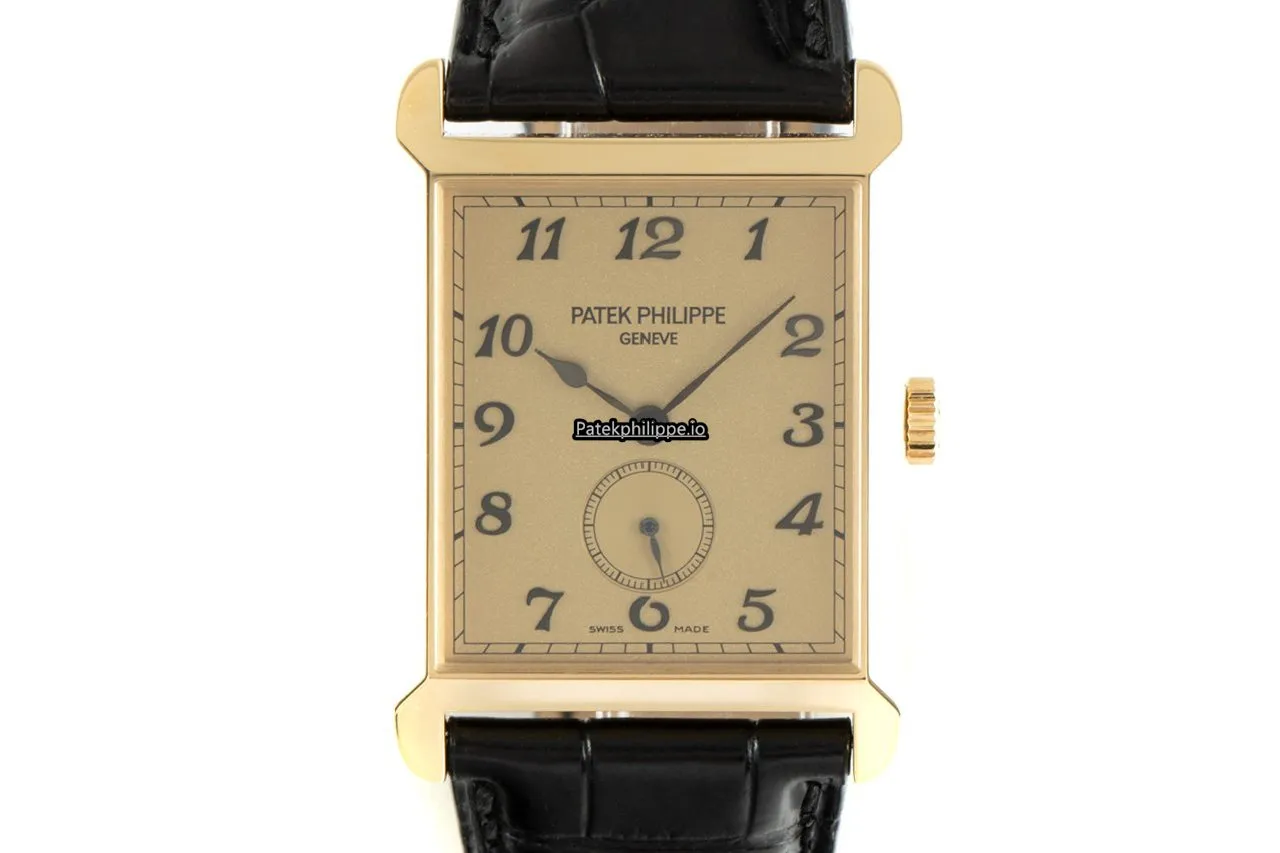 Patek Philippe Gondolo 5109j-010 34x30MM Yellow Gold Case Manual Winding