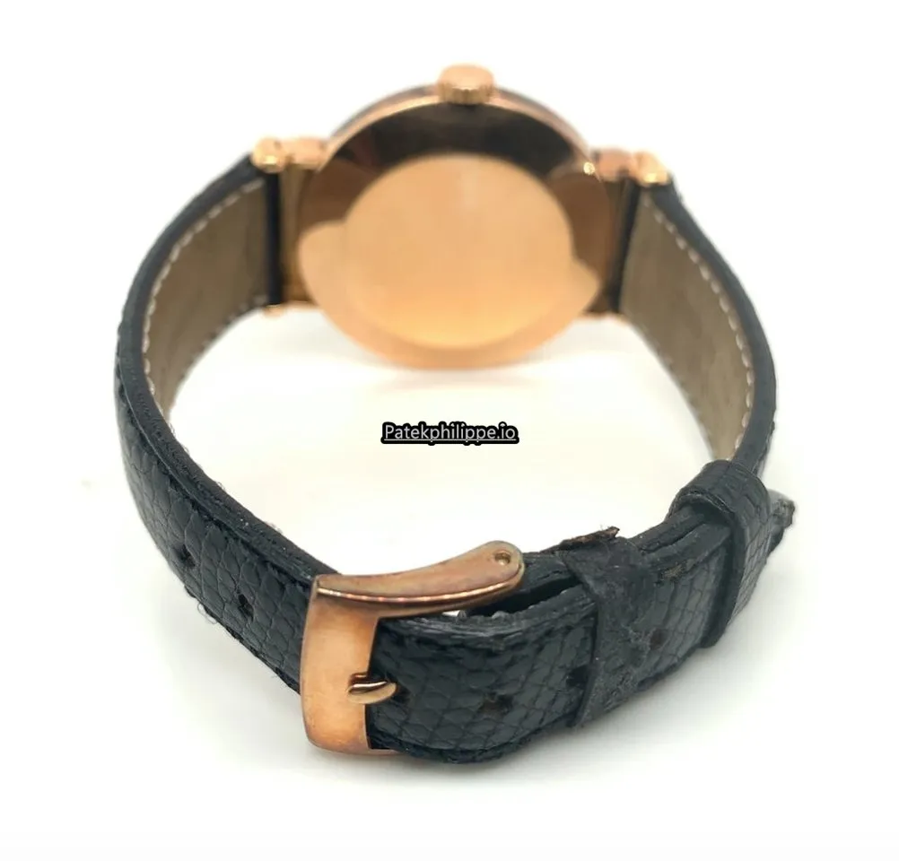 Alternative view of Patek Philippe Calatrava 1585 34MM Rose Gold Case Manual Winding