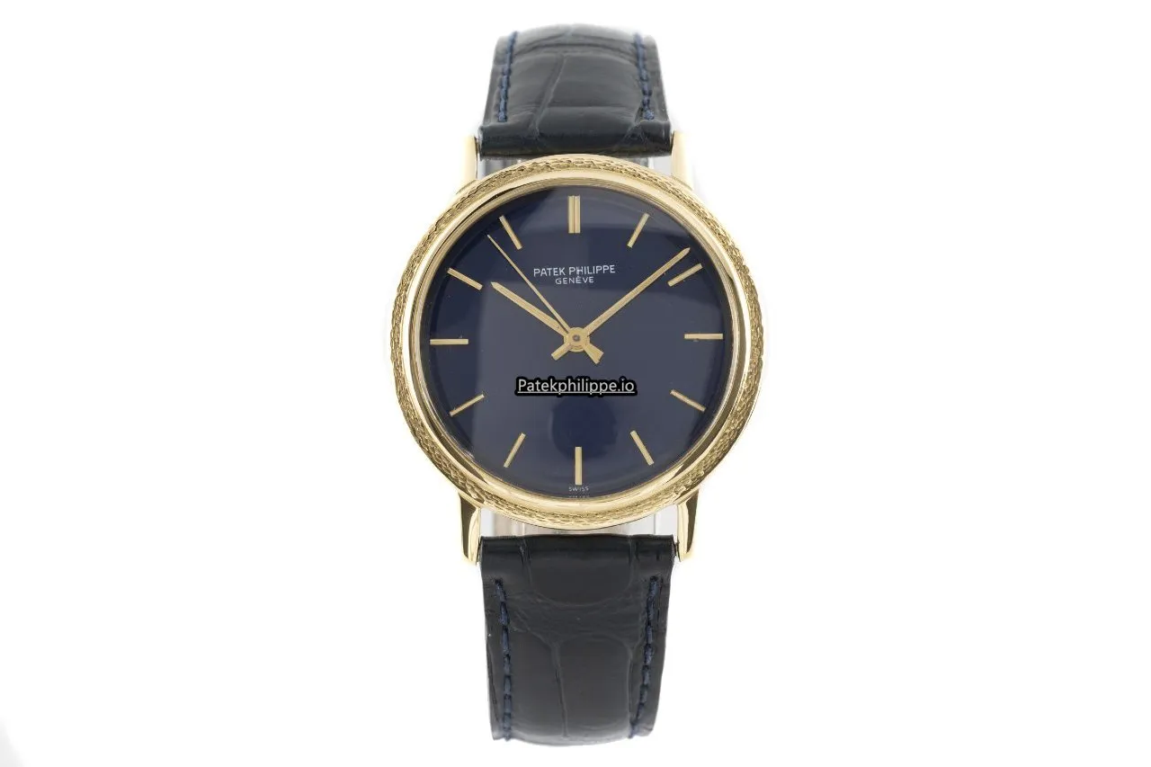 Alternative view of Patek Philippe Calatrava 3569 35.5MM Yellow Gold Case Automatic