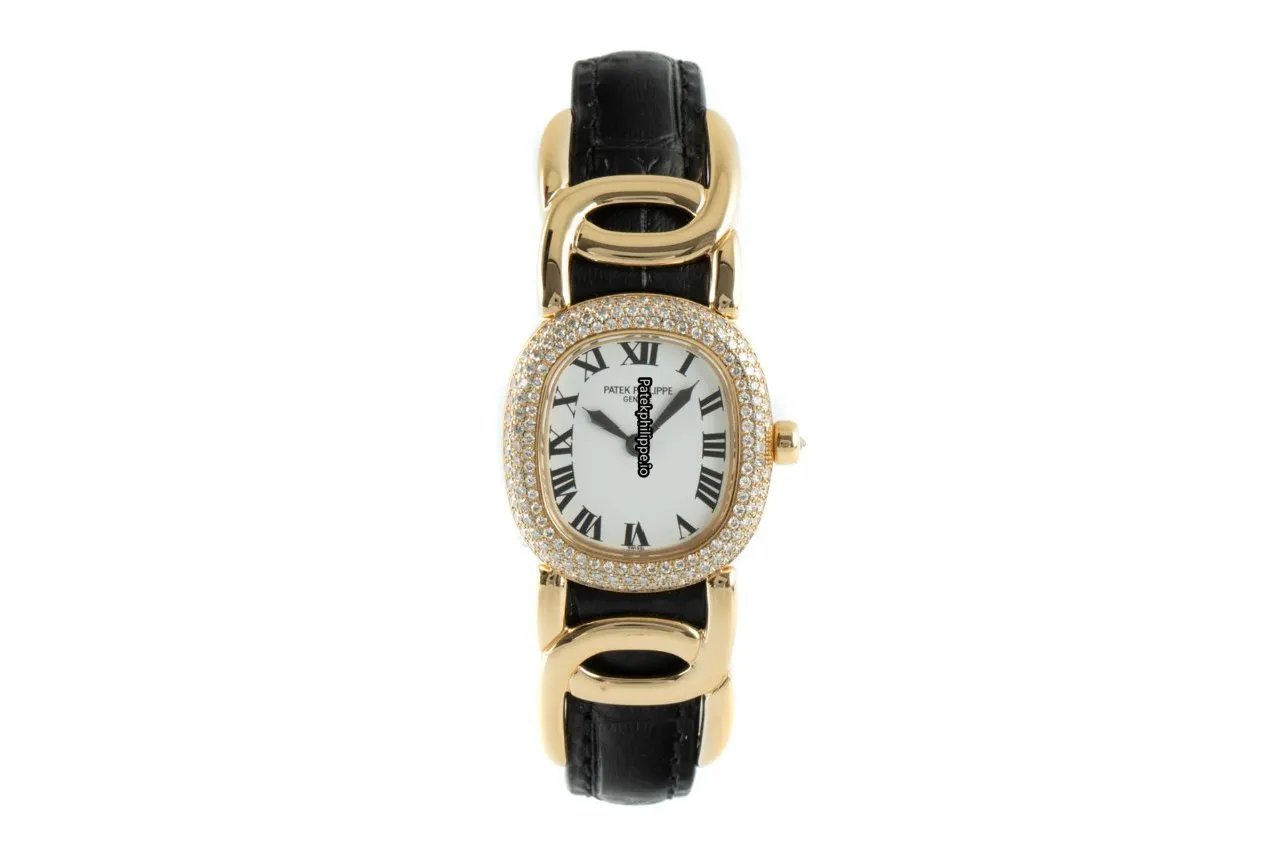 Alternative view of Patek Philippe Golden Ellipse 4831 25.5x22.5MM Yellow Gold Case Quartz