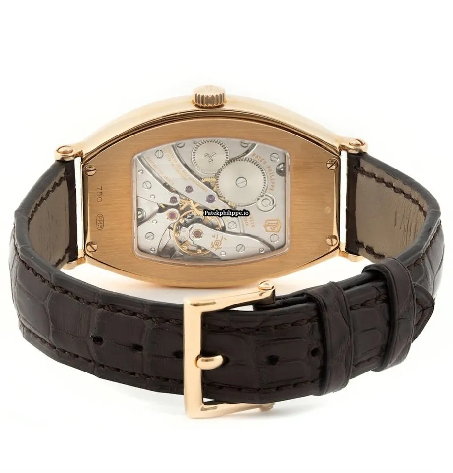Alternative view of Patek Philippe Gondolo 5098r 42x32MM Rose Gold Case Manual Winding