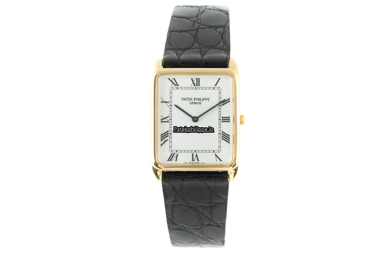 Alternative view of Patek Philippe Gondolo 3803 28x24.5MM Yellow Gold Case Manual Winding