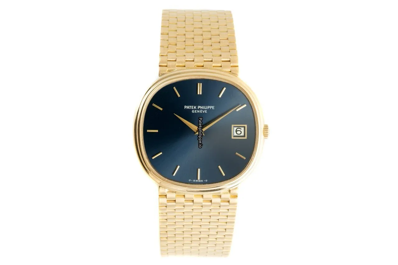 Alternative view of Patek Philippe Golden Ellipse Jan-39 34.5x36.5MM Yellow Gold Case Automatic